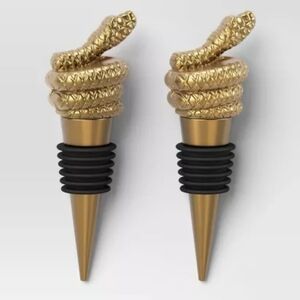 2pk Snake Wine Stopper - Threshold